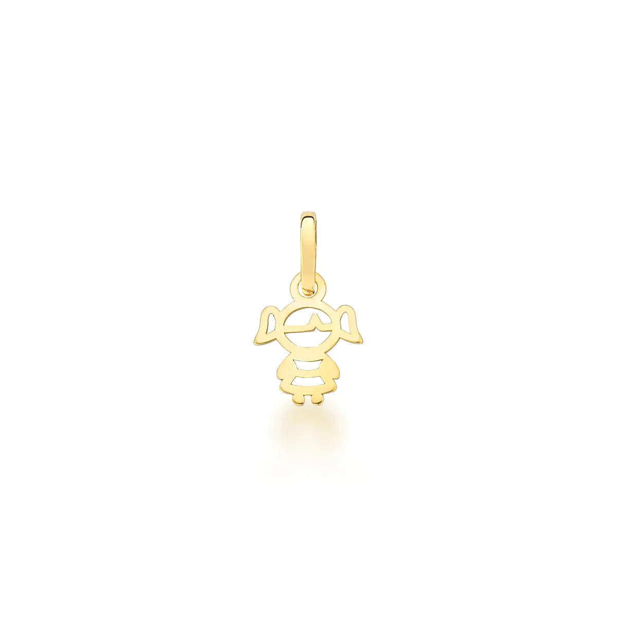 Pingente Ouro 10k Menina