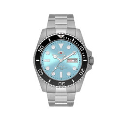 RELOGIO ORIENT NH3SS010 AÇO AZUL