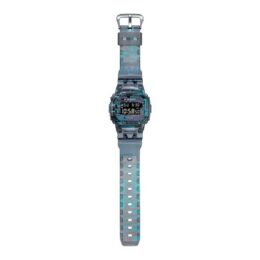 Relógio Casio G-Shock DW-5600NN-1DR resina translúcida preto iridescente visor digital quadrado