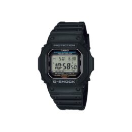 Relógio Casio G-Shock DW-5600UE-1 resina preta fosca visor digital quadrado